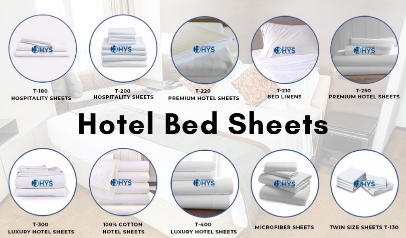 How do you choose bed sheets for hotels and things to consider before buying sheets?